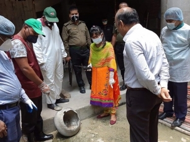 Banani: Larva found in home